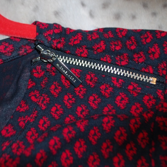 Michael Kors Split Back Zipper Top - L - Picture 6 of 7